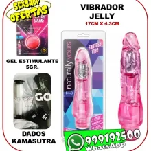 KIT VIBRADOR JELLY EROTICO - SEXSHOP OFERTAS MIRAFLORES