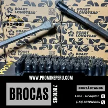 Brocas Cónicas Corte Firme en Roca Sólida
