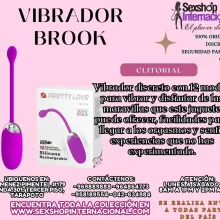 VIBRADOR BROOK CON 12 MODOS DE VIBRACION EN TARAPOTO SEXTOYS