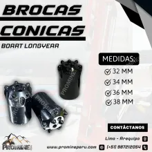 Brocas Cónicas Durabilidad para Jornadas Exigentes