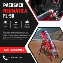 PACKSACK HIDRÁULICA FL50 exploración geologica 