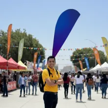 Mochila Publicitaria Tipo Gota 