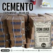 Cemento Expansivo Profesional para Minería y Construcción