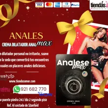 Analese Crema Dilatadora Anal juguetes lubricantes retardan