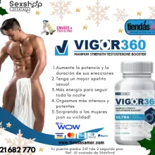 Vigor360 Original 60 Pastillas juguetes lubricantes retardan