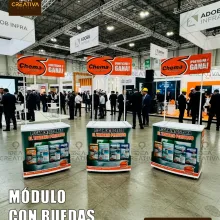 Módulo Desmontable con Ruedas Punto de Venta Móvil