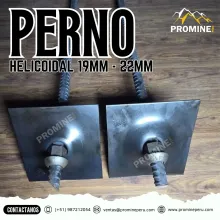 Pernos Helicoidales de Alto Torque para Minería