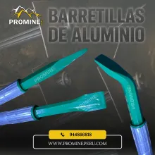 Barretilla de Aluminio 4 a 8 pies Desate Minero