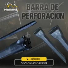 Barras Cónicas e Integrales Potencia que Penetra la Roca