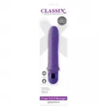 VIBRADOR CLASSIX REMOLINO MORADO