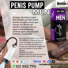 PENIS PUMP BOMBA AL VACIO PARA AGRANDAR juguetes lubricante