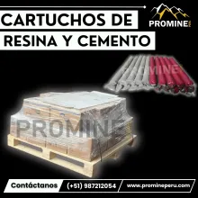 Cartuchos Resina y Cemento eficiente para Minería