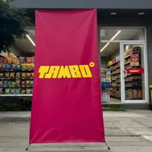 Parante X Araña X-Banner Económico Ultra Ligero