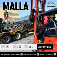 Malla Electrosoldada 3x3-4x4 que Garantiza Estabilidad Total