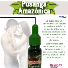 Pusanga amazonica original juguetes lubricantes retardantes 