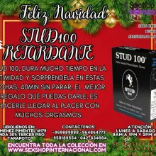 RETARDANTE STUD100 PREVIENE EYACULACION PRECOZ TARAPOTO SEXT