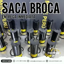 Saca Brocas de Acero Tratado para Operaciones Mineras