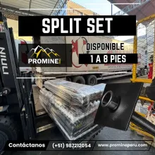 Split Set Calidad Industrial para Sostenimiento Minero