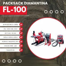 Perforadora Diamantina - Mineria 