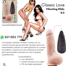 Classic Love Vibrating Dildo juguetes lubricantes retardante