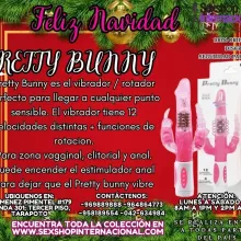 VIBRADOR PRETTY BUNNY MULTIFUNCION ORGASMICA EN TARAPOTO SEX