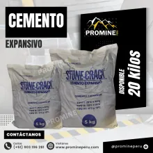 CEMENTO EXPANSIVO - PRODUCTO MINERO 