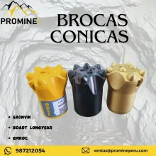 Brocas Cónicas Máxima Transmisión de Energía en Cada Golpe