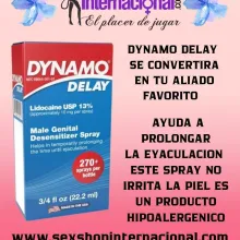 DYNAMO DELAY SPRAY 22.2ML - 270 PULVERIZACIONES SEXSHOP