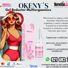 okenys gel reductor multiorgasmico juguetes lubricantes 