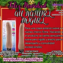 Vibrador Au Naturel Miguel tipo piel en tarapoto sextoys