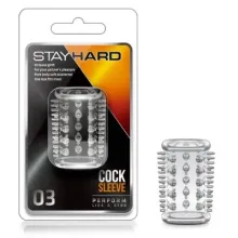 FUNDA PARA MIEMBRO STAY HARD 03 TRANSPARENTE