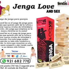 Jenga Love and Sex juguetes lubricantes retardantes potencia