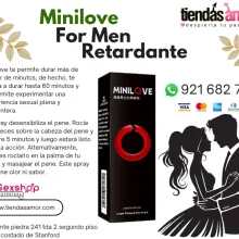Minilove For Men Retardante potencia y duración juguetes 