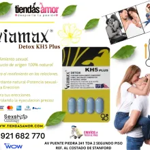 VIAMAX DETOX potencia y duración juguetes lubricantes retar