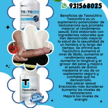 TESTO ULTRA ORIGINAL-ORGASMOS MÁS INTENSOS Y POTENTES lima