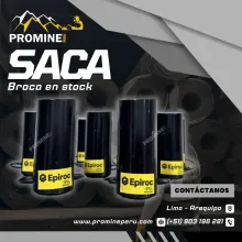 BROCAS PERFORACIÓN PRECISA Y EFICIENTE PARA MINERÍA Y CONST