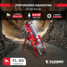 Perforadora Diamantina - Mineria 