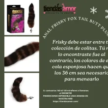 plug anales con cola y vibrador bala