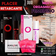 MINILOVE GEL SPRAY MULTI ORGAMICO PLACER A CHORROS FEMENINO 