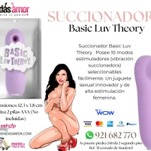 BASIC LUV THEORY IRRESISTIBLE TOUCH - MORADO Succionador 