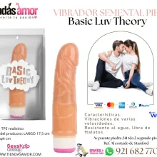Basic Luv Theory - VIBRADOR SEMENTAL PIEL juguetes lubrican