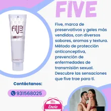 LUBRICANTE FIVE PARA MEJOR PENETRACION TIENDA EROTICA