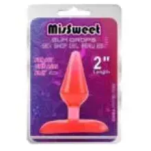 CONSOLADOR MISS SWEET 2 ROJO TRANSPARENTE
