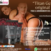 Titan Gel mejorar tu deseo sexual juguetes lubricantes retar