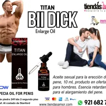 TITAN OIL Aceite para alargamiento de pene juguetes lubrican