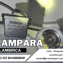 Lámpara Minera KL6 Inalámbrica - Wisdom