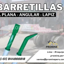 Barretilla de Aluminio 6 - Punta Plana 