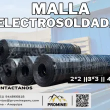 Malla Electrosoldada Rollo Alambre Negro