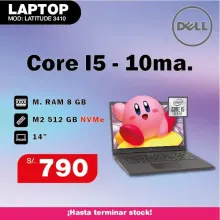 Laptop DELL Core i5 10m. Generacion