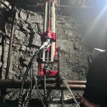 Perforadora Diamantina - Mineria 